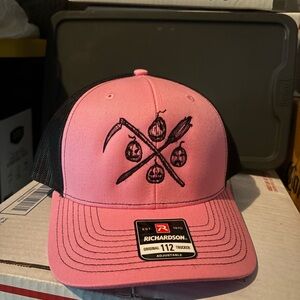 Pink Halloween theme hat